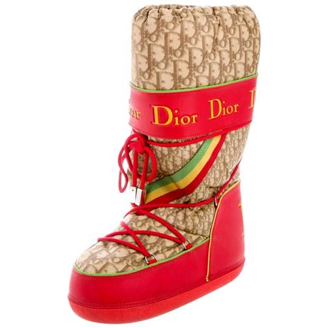 moon boot dior|christian dior snow boots.